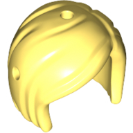 Lego Hair Short Bob Cut / Bright Light Yellow