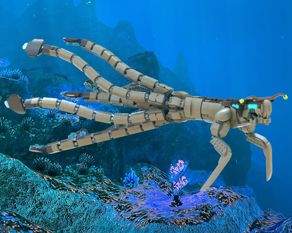 Lego Sea Emperor Leviathan (Subnautica)