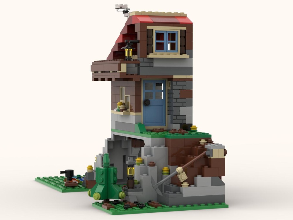 Lego Lodge Over Cavern