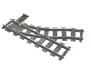 Vehicle Track, Train, 9V Switch Point Left / Dark Bluish Gray