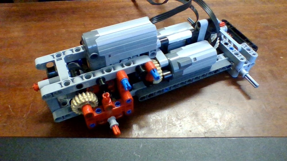 Lego Simple Chassis with Locking Differentials