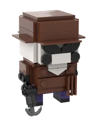 Watchmen: Rorschach Brickheadz