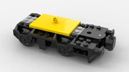 Low Friction non-powered Locomotive Bogie