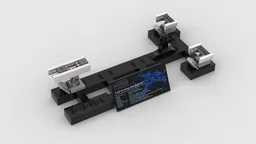 Landing Gear Stand for GotB X-Wing MOD of 75355