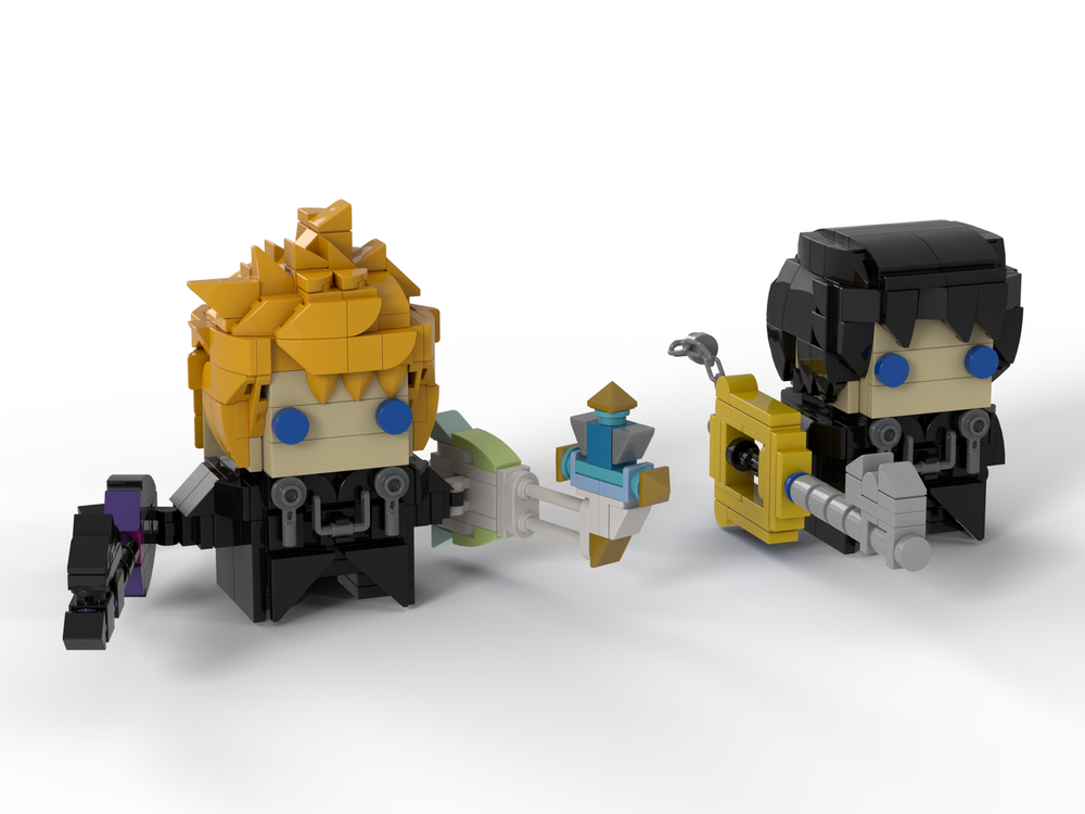 Lego Roxas & Xion (Kingdom Hearts)