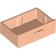Cupboard 2 x 3 Drawer / Light Nougat