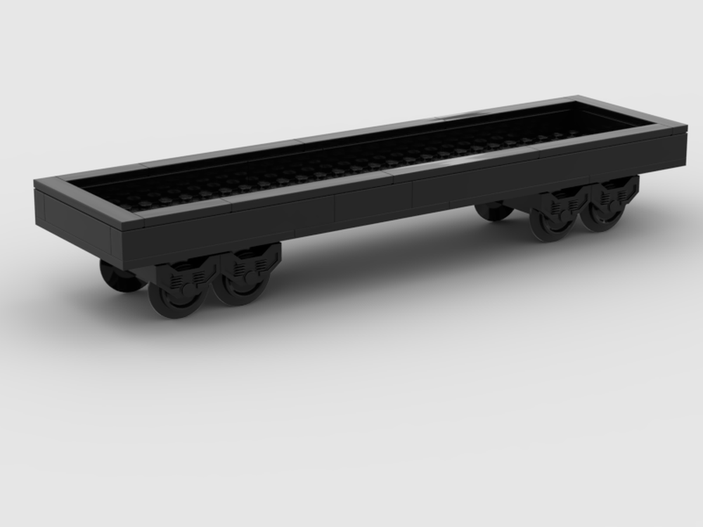Lego flat bed car
