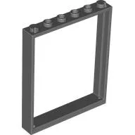 Door Frame 1 x 6 x 6 / Dark Bluish Gray