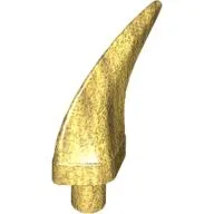 Animal Body Part, Barb / Claw / Tooth / Talon / Horn, Medium / Pearl Gold