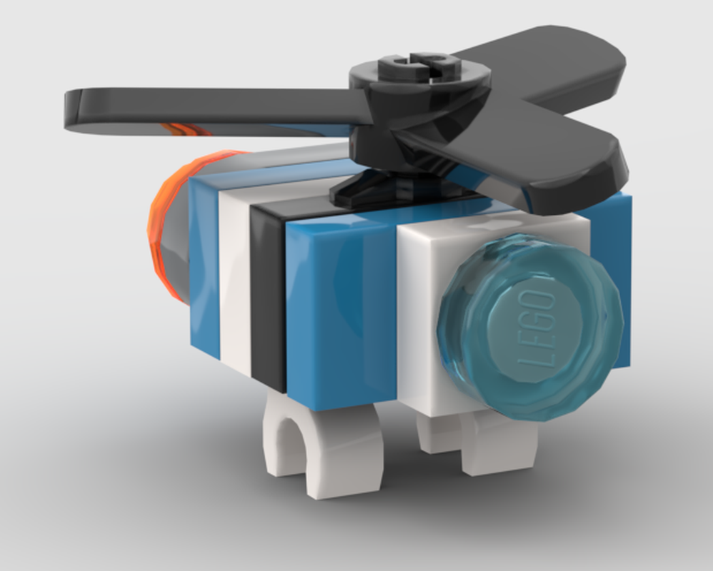 Lego Flying Helicopter Drone