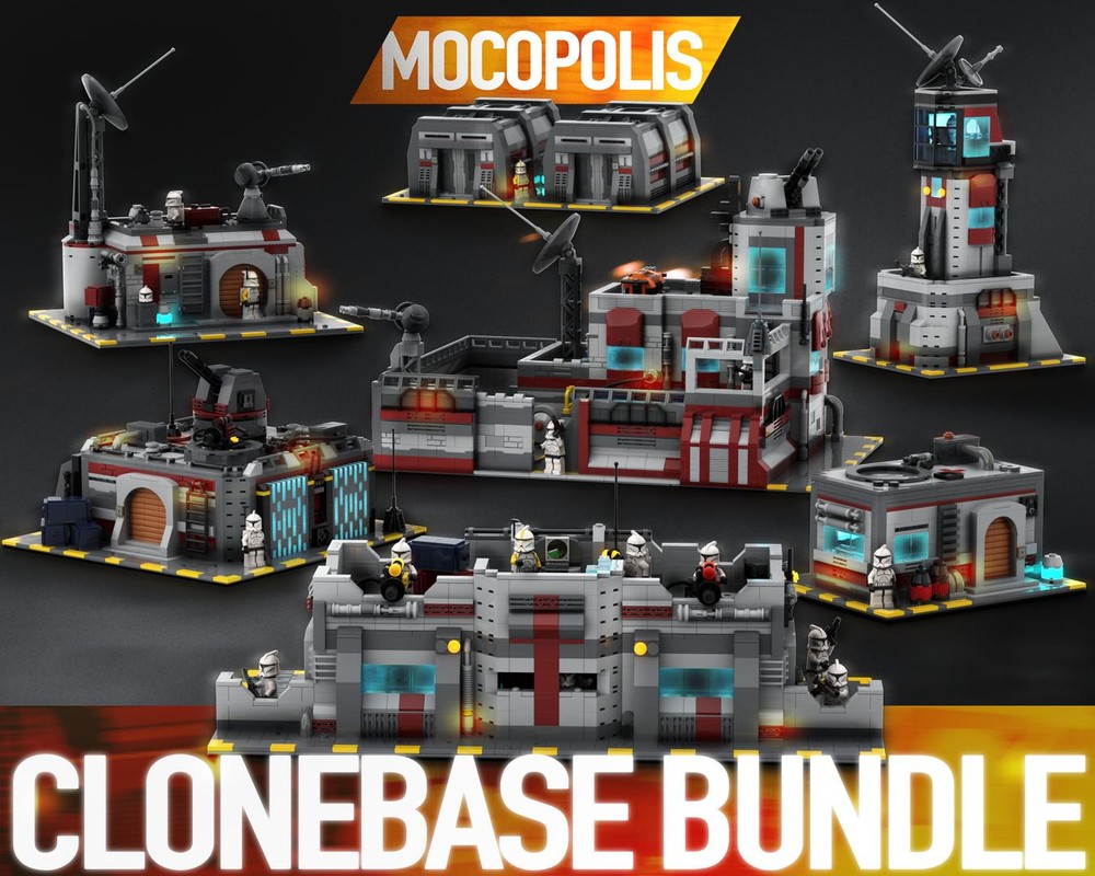 Lego SW CLONE BASE BUNDLE