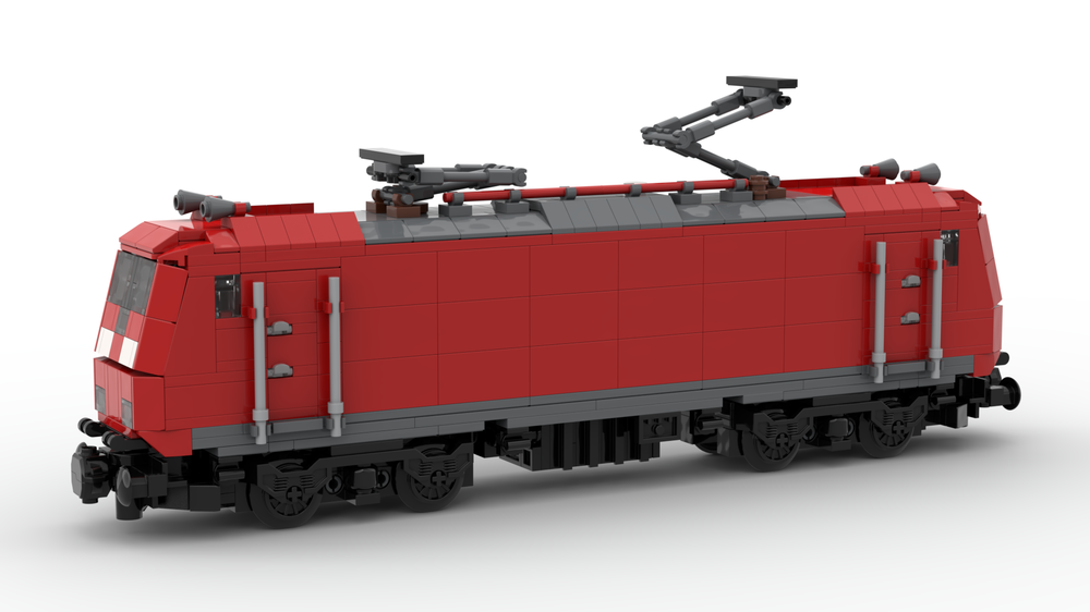 Lego Bombardier Traxx 1 DB / german Series 185