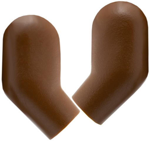 Lego Arm, (Matching Left and Right) Pair / Brown