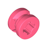 Lego Wheel 8 x 6 with Slot / Coral