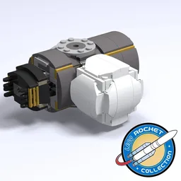 Beam ISS module 1:110 (like Saturn V)