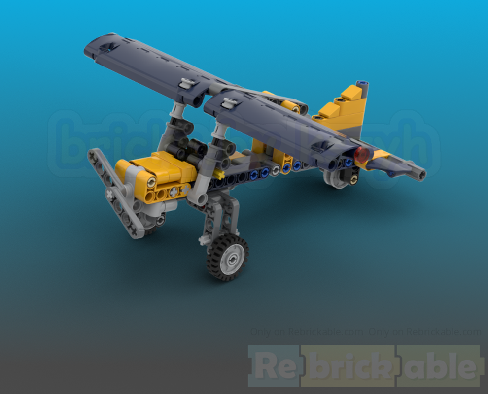 Lego Bush Plane (42147 Dump Truck Alternate)
