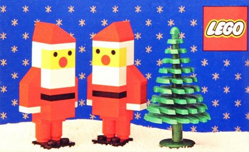 Lego Two Santas and Tree