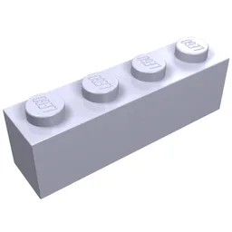 Brick 1 x 4 / Light Violet