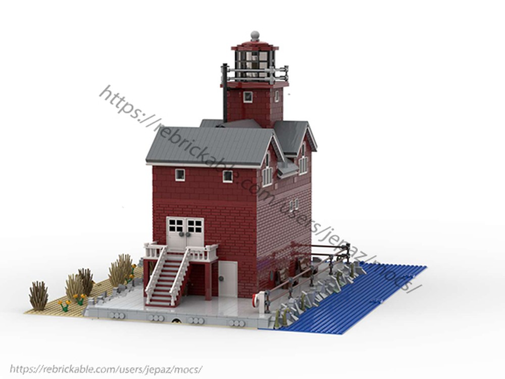 Lego Big Red Lighthouse