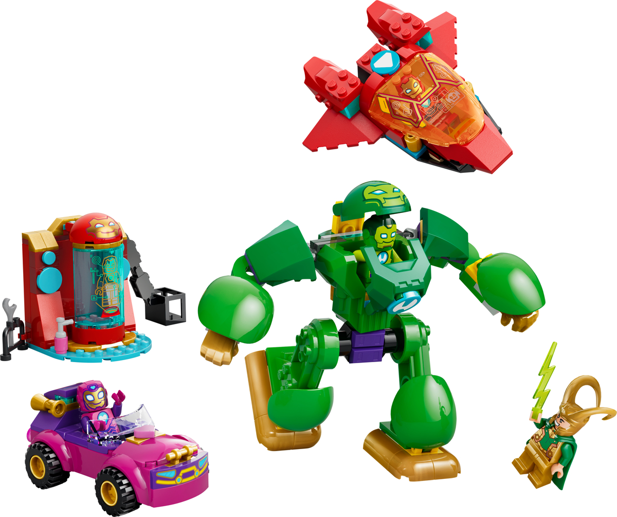 Lego Loki vs. Team Iron Man