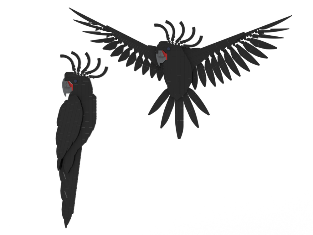 Lego Palm Cockatoos: The Fauna Collection