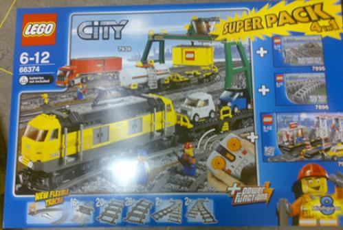 Lego City Super Pack 4 in 1