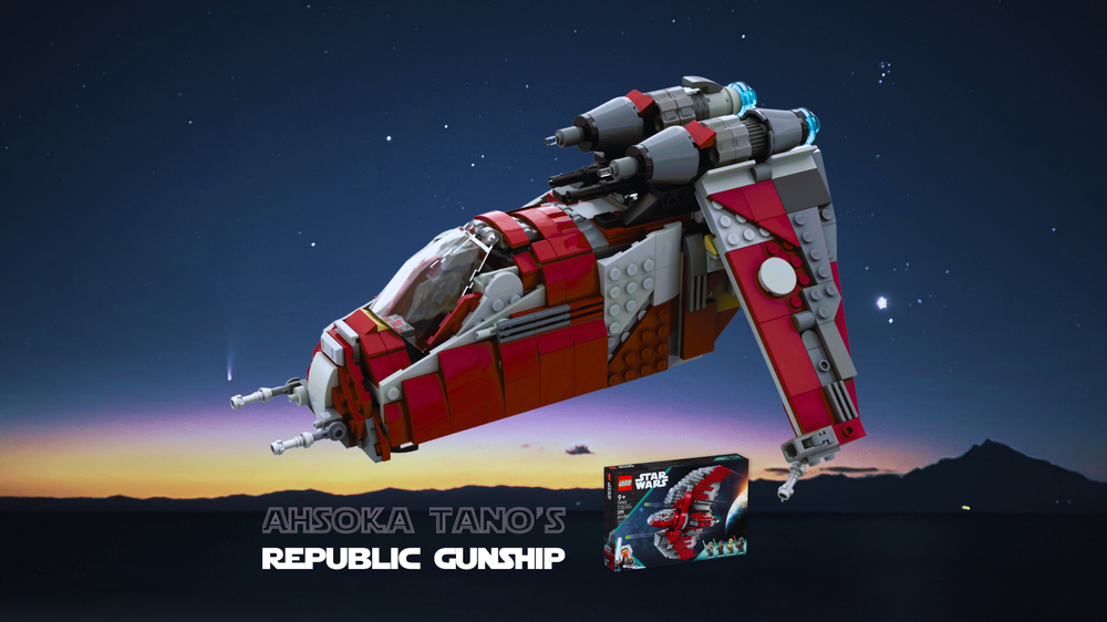 Lego Ahsoka Tano's Republic Gunship / LAAT - 75362 alternative