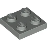 Plate 2 x 2 / Light Gray