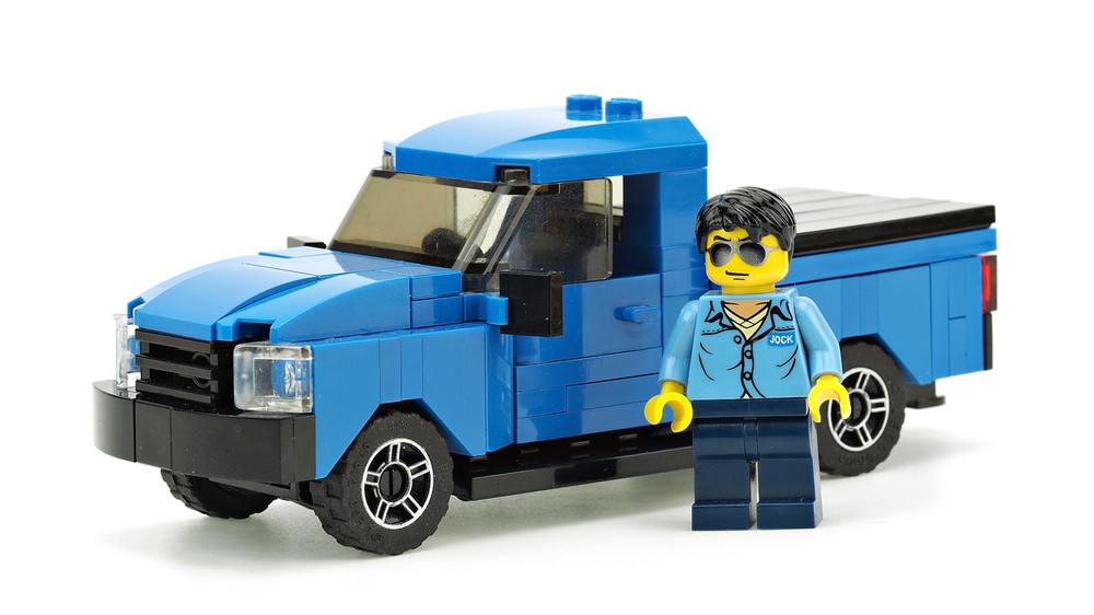 Lego Blue Pickup Truck