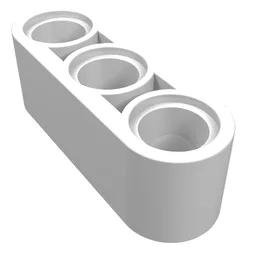 Technic Beam 1 x 3 Thick / White