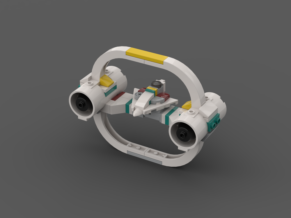 Lego Micro Jedi Starfighter w/hyperdrive 1:200