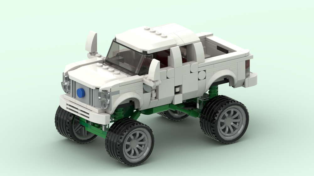 Lego 2014 Ford F250 - SEMA Edition - 8 Stud Wide