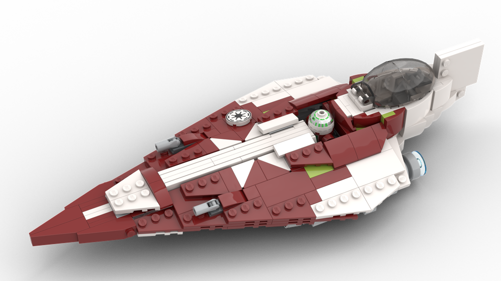 Lego Ahsoka's Delta-7B Starfighter