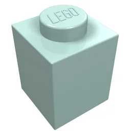 Brick 1 x 1 / Aqua