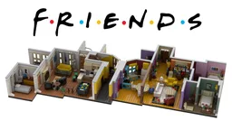 Friends flat TV Show