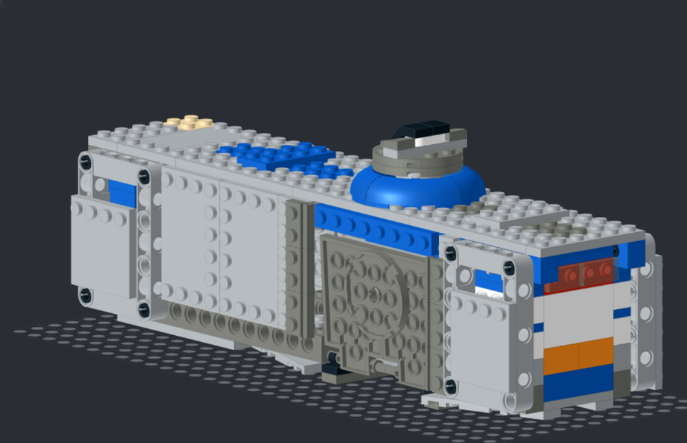 Lego planet bus with self defense