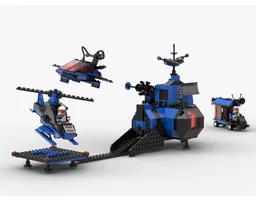 6986 - Space Police Command Base