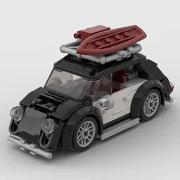 Classic VW Beetle (4-wide)