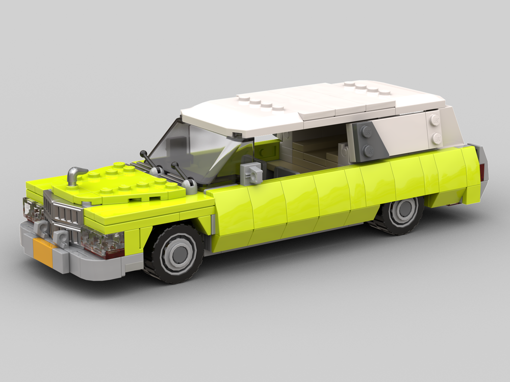 Lego 1971 Cadillac S&S Victoria Hearse - Six Feet Under - Claire Fisher