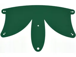 Plastic Part for Set 76345 - Dark Green Cape Hood