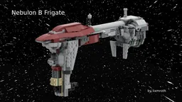 Nebulon-B Frigate (Alt. Build of Boba Fett's Starship 75312)