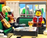Cabin Den Diorama