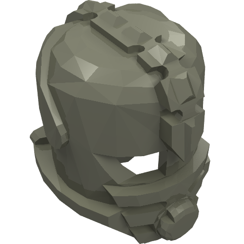 Lego Helmet Underwater, Breathing Apparatus / Dark Gray