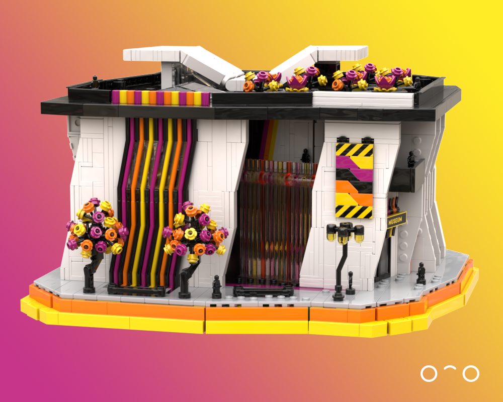 Lego MOCart (Museum Of Contemporary art).