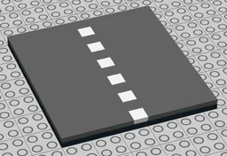 Dual-Lane Road Plate