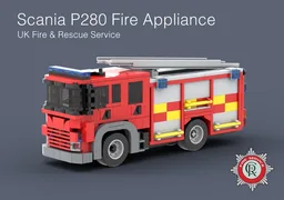 Scania P280 - UK Fire Engine