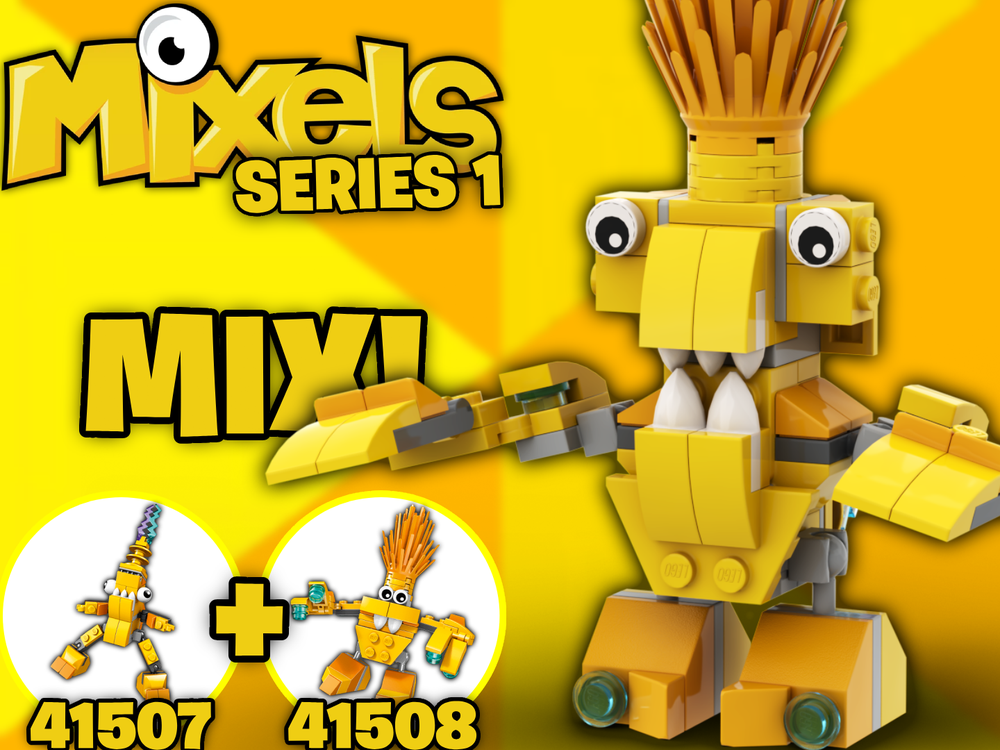 Lego Zaptor & Volectro MIX!