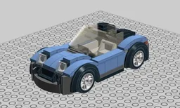 #legocity lightblue rodster