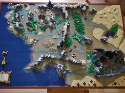UCS Middle Earth Map
