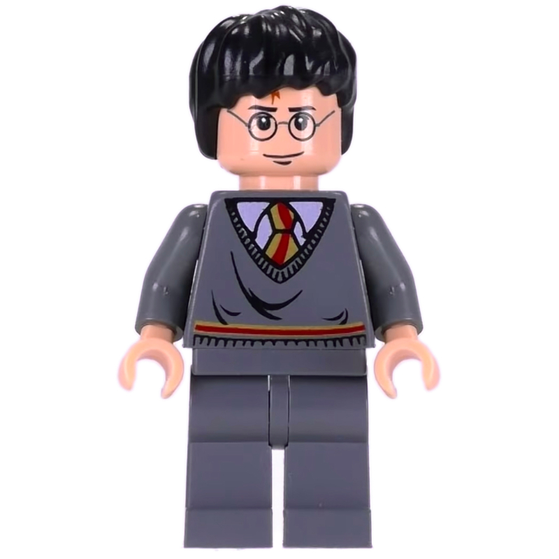 Lego Harry Potter, Gryffindor Sweater, High Arms on Glasses